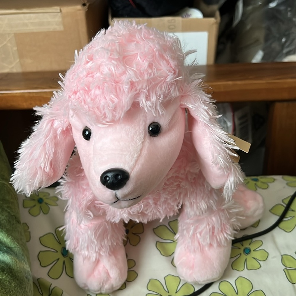 Pink Poodle Plush